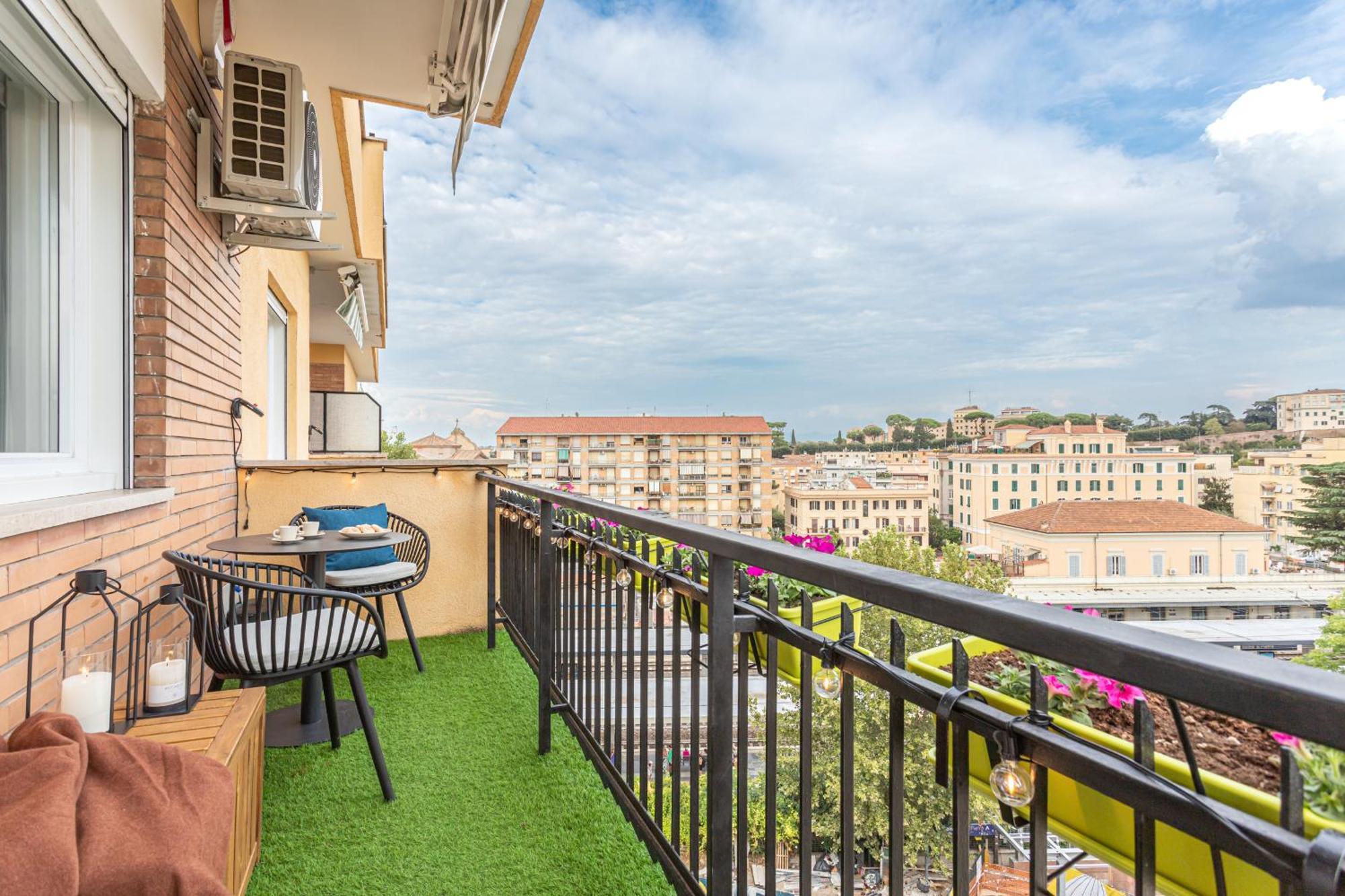 San Pietro Panoramic View Daire Roma Oda fotoğraf